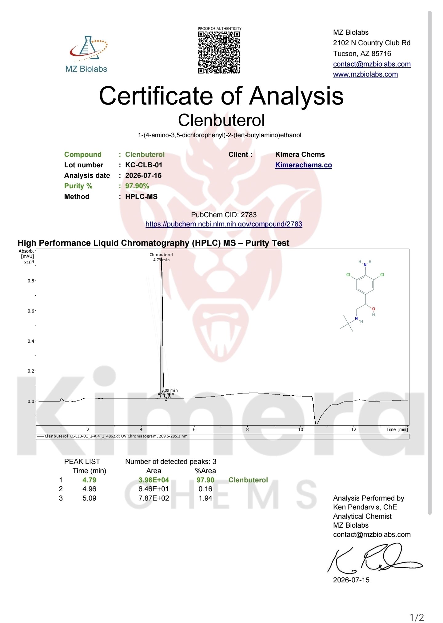 Clenbuterol