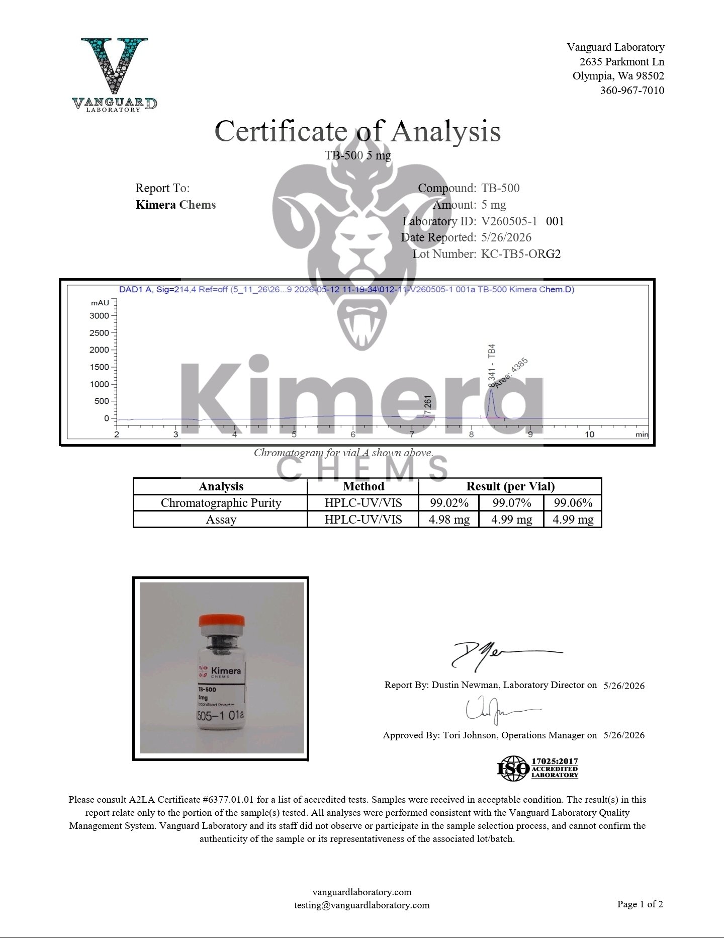Thymosin Beta-4 (TB-500)