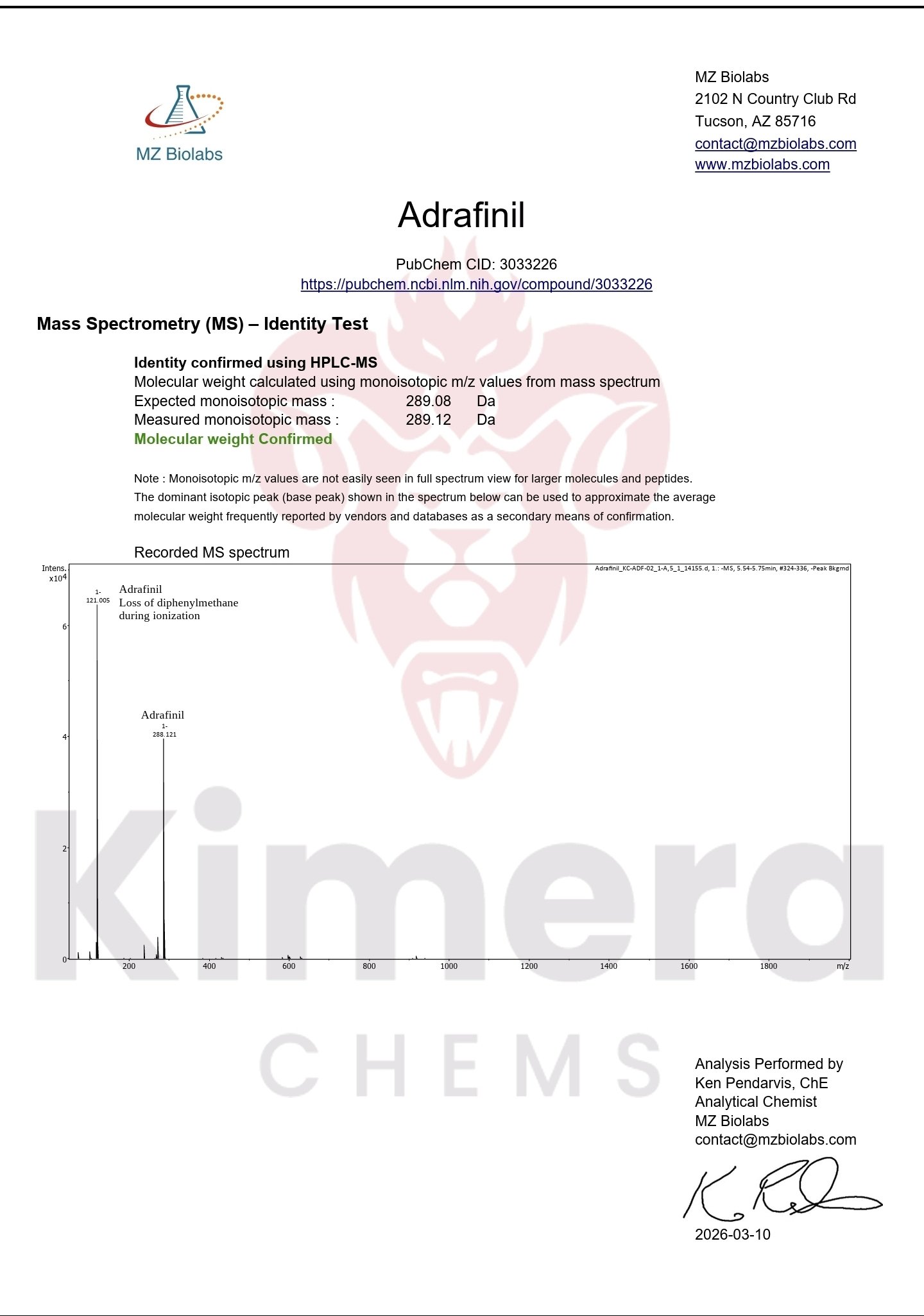 Adrafinil Adrafinil